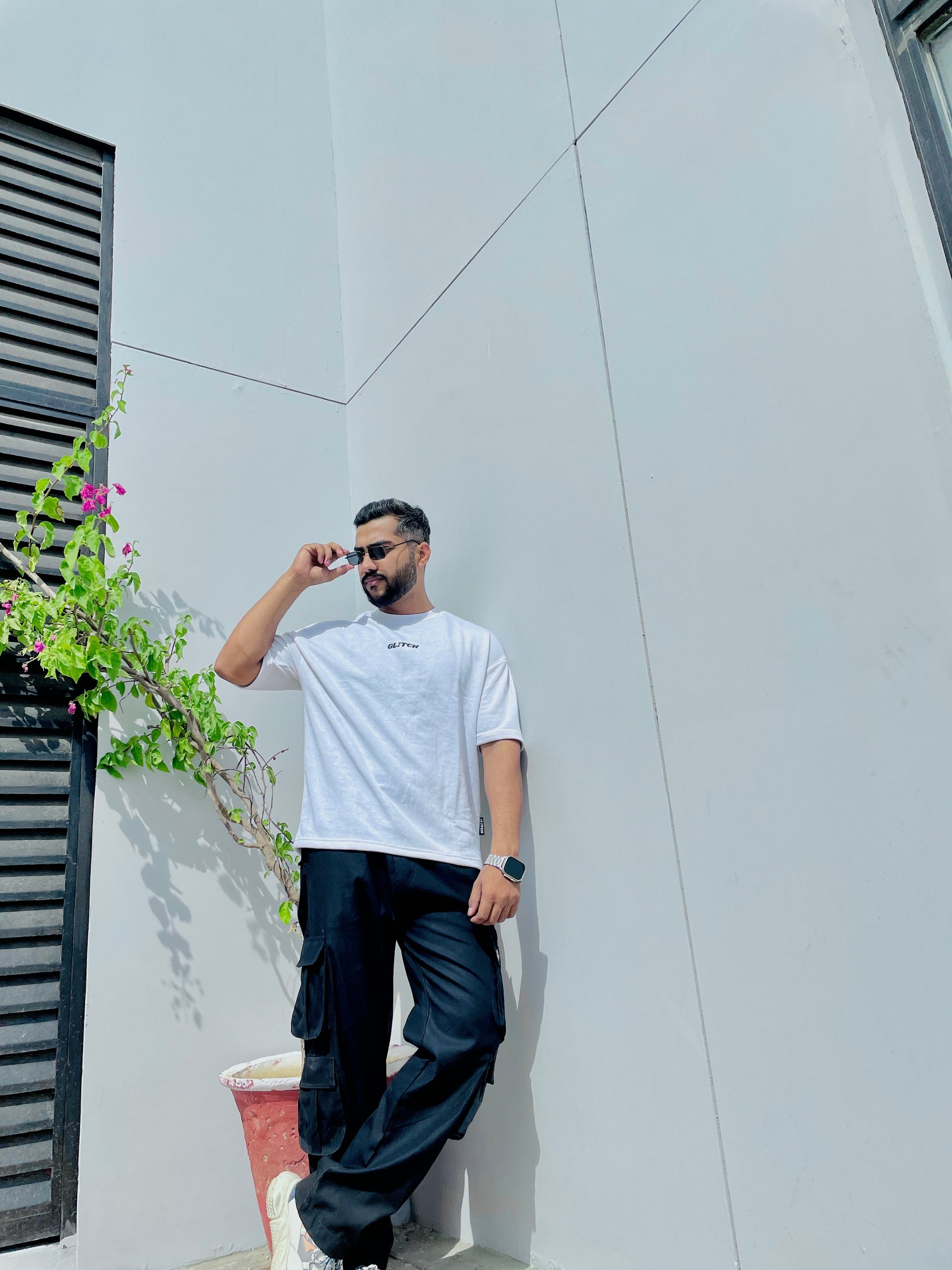 White Essential Oversized Tee