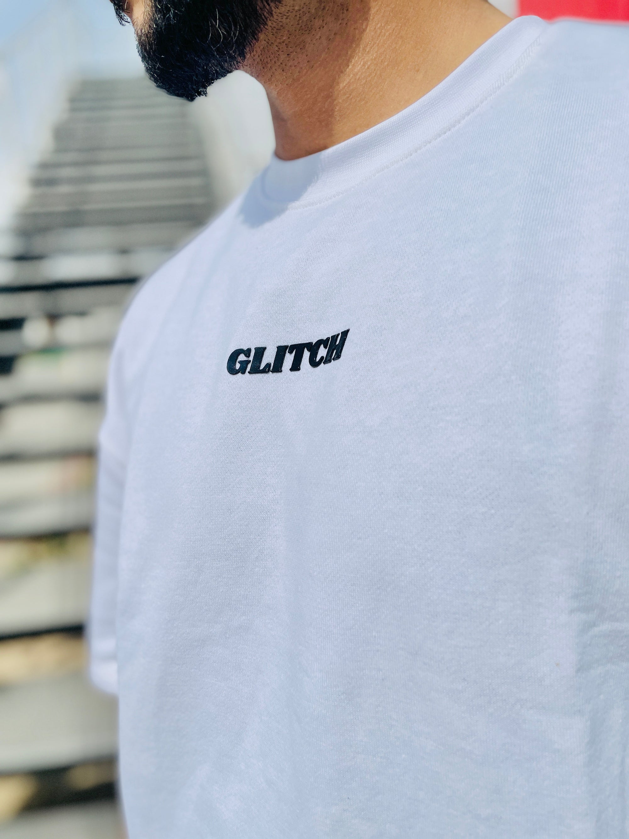 White Essential Oversized Tee