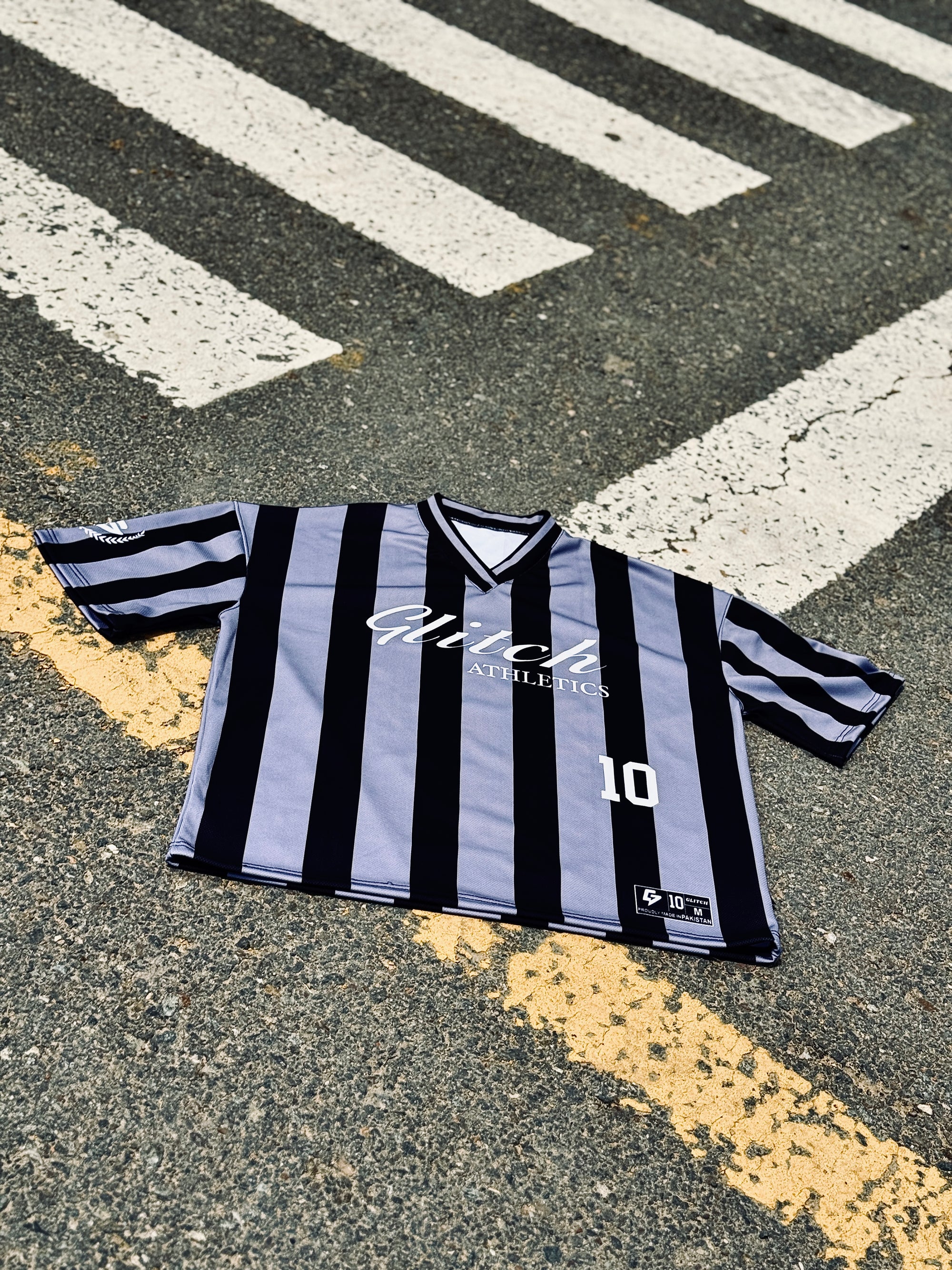 Strap '10' Oversized Mesh Jersey