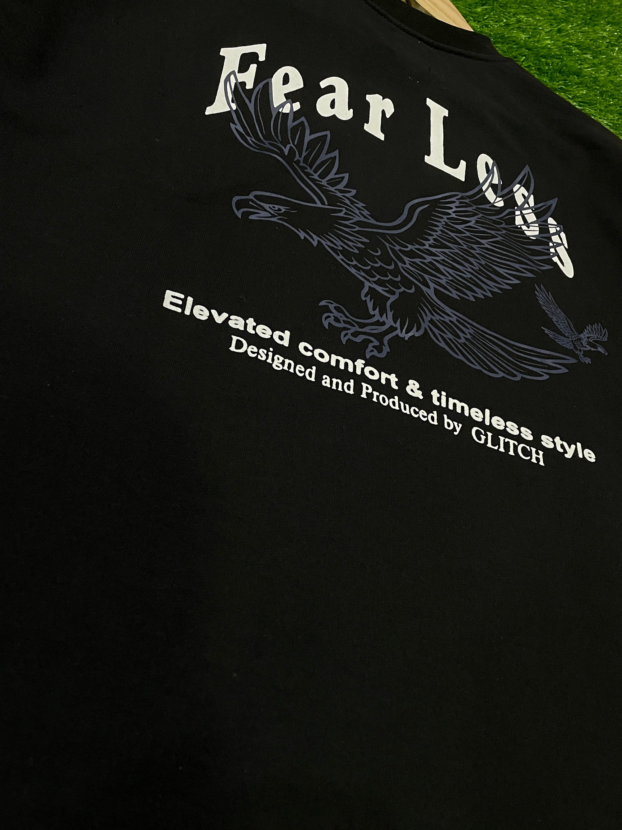 Fearless eagle Oversized Tee