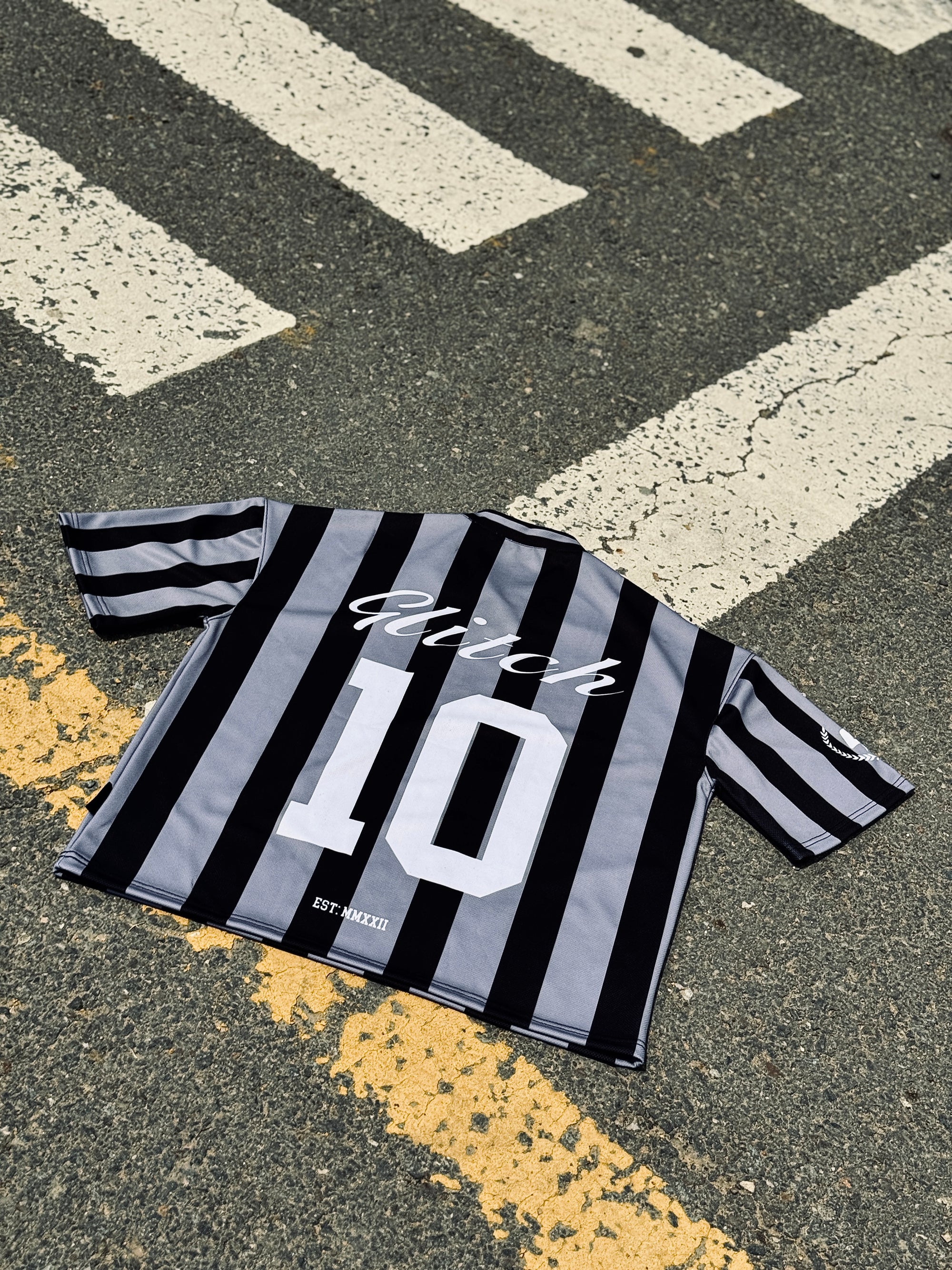 Strap '10' Oversized Mesh Jersey