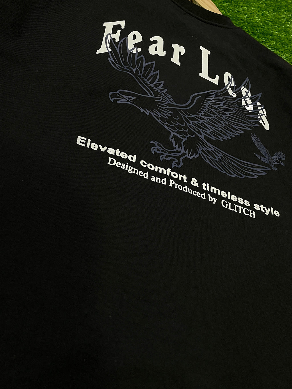 Fearless eagle Oversized Tee