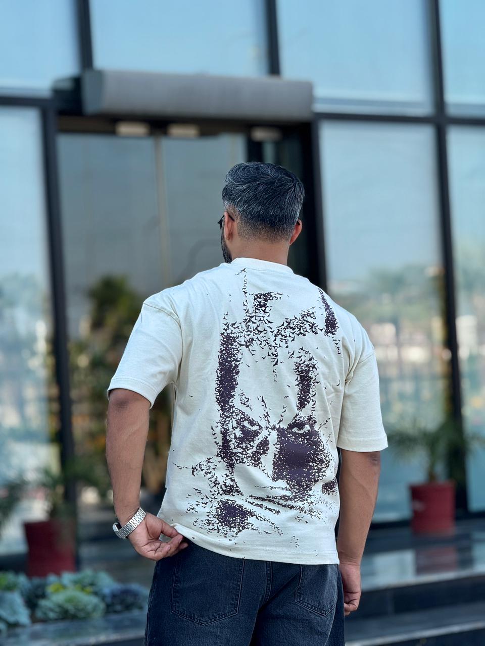 Batman Off-White Oversized Tee